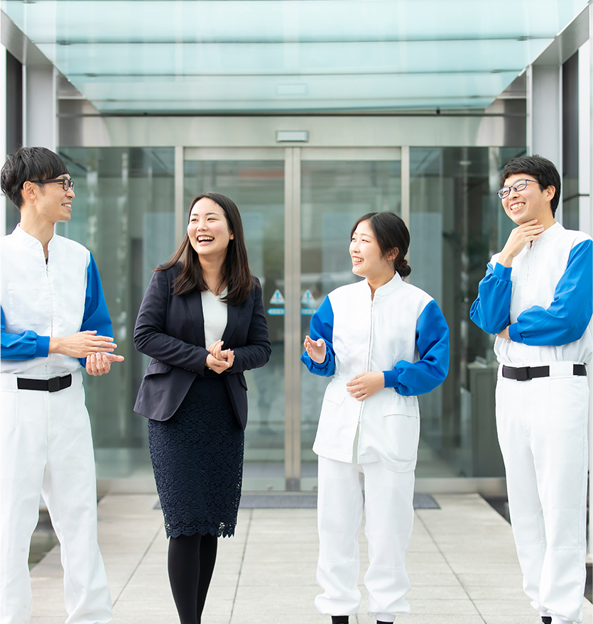 不二製油で働く社員